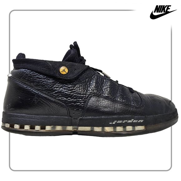 Nike Air Jordan 16 OG Low Black Chrome - Picture 1 of 9